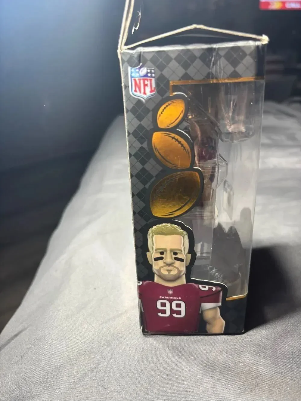 New Funko J.J. Watt #99 Red Football Figure in Box